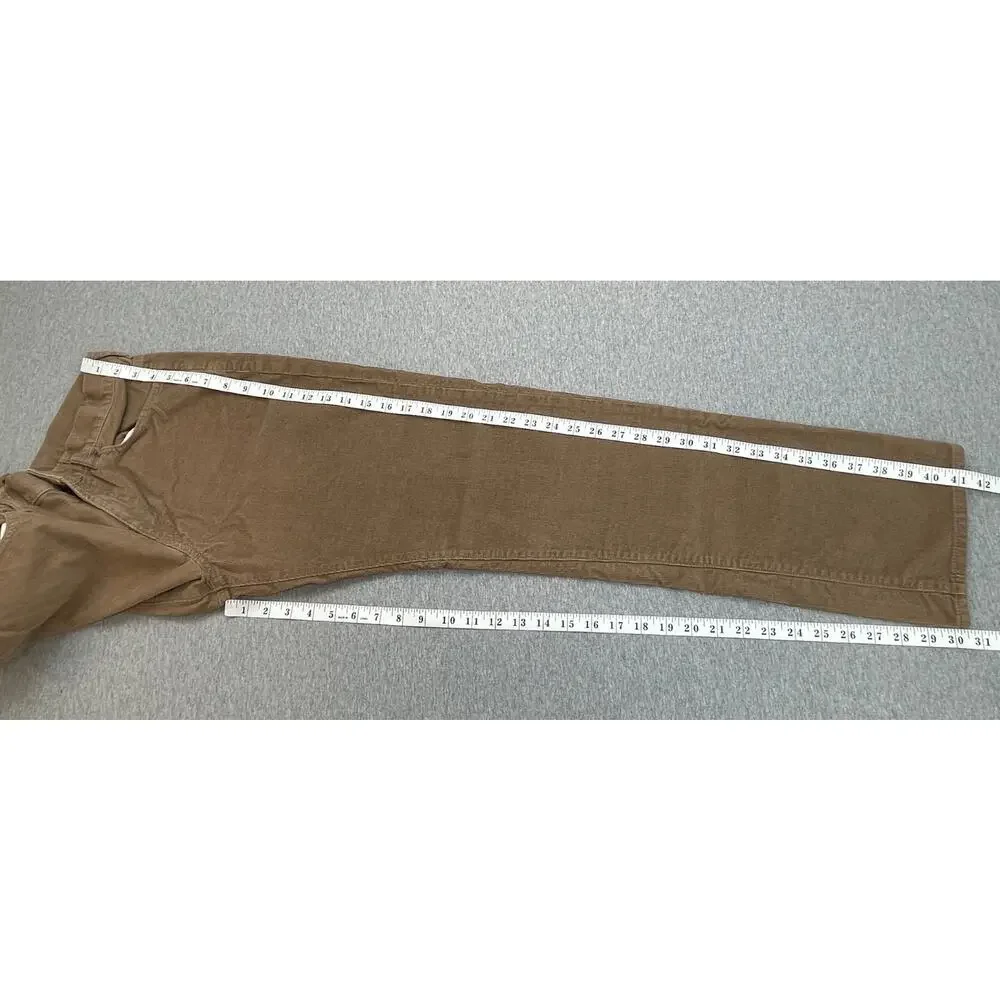 J Crew Pants Mens 31 x 32 Brown‎ Cotton Stretch Corduroy 1040 Athletic